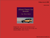 Scheduling of Rental Items